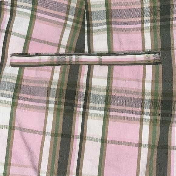 Anne Klein Sport active leisure longer shorts girly plaid - Picture 5 of 5